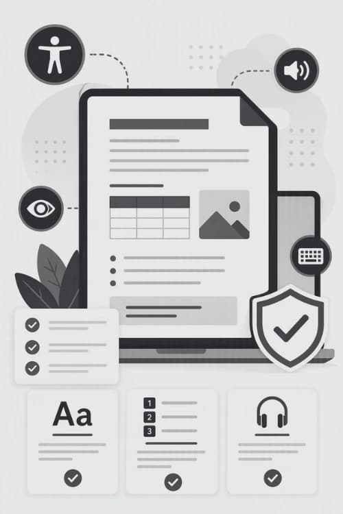 accessibility in word documents design