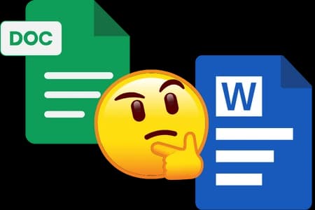 Google Docs or Word comparison