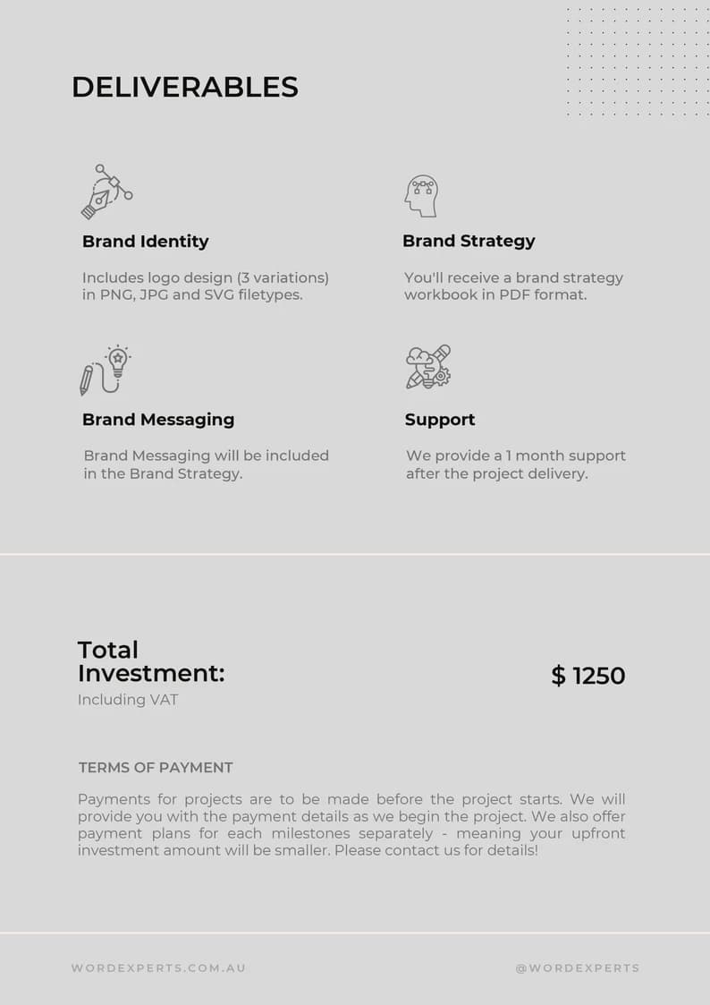 Page 4 after template applied