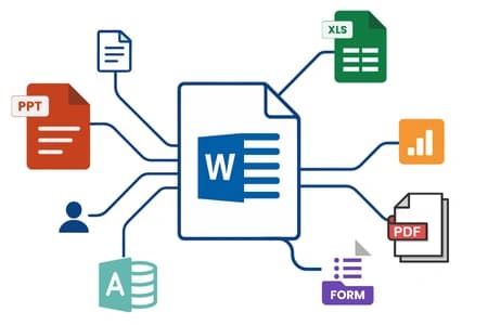 Microsoft Word interconnectivity