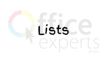 Lists