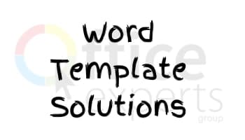 Word Template Solutions