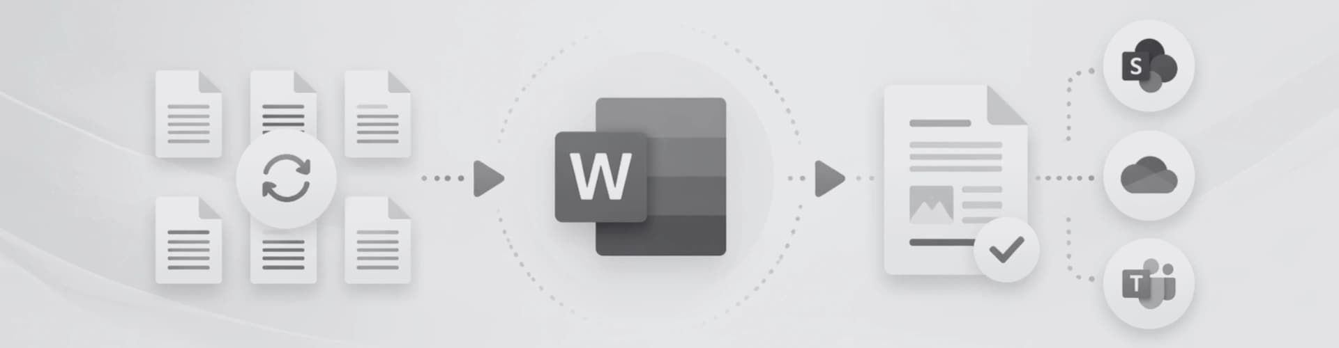 Microsoft Word automation flow
