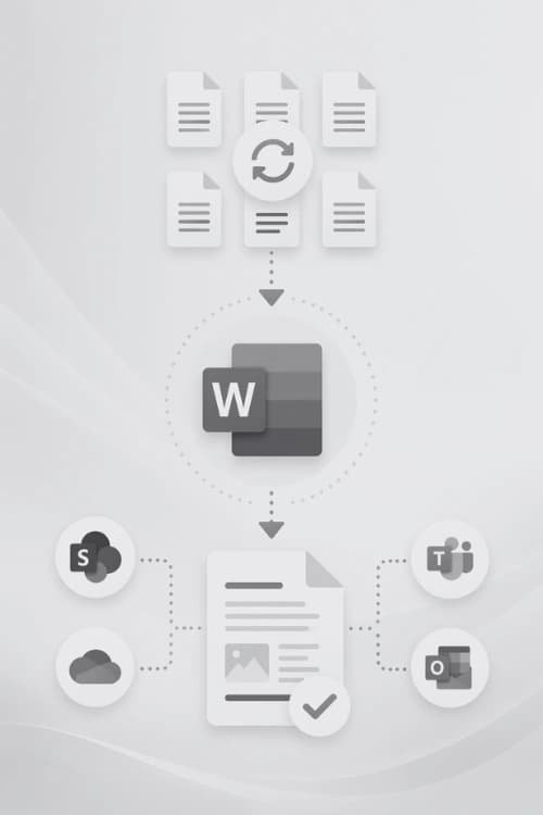 Microsoft Word automation flow